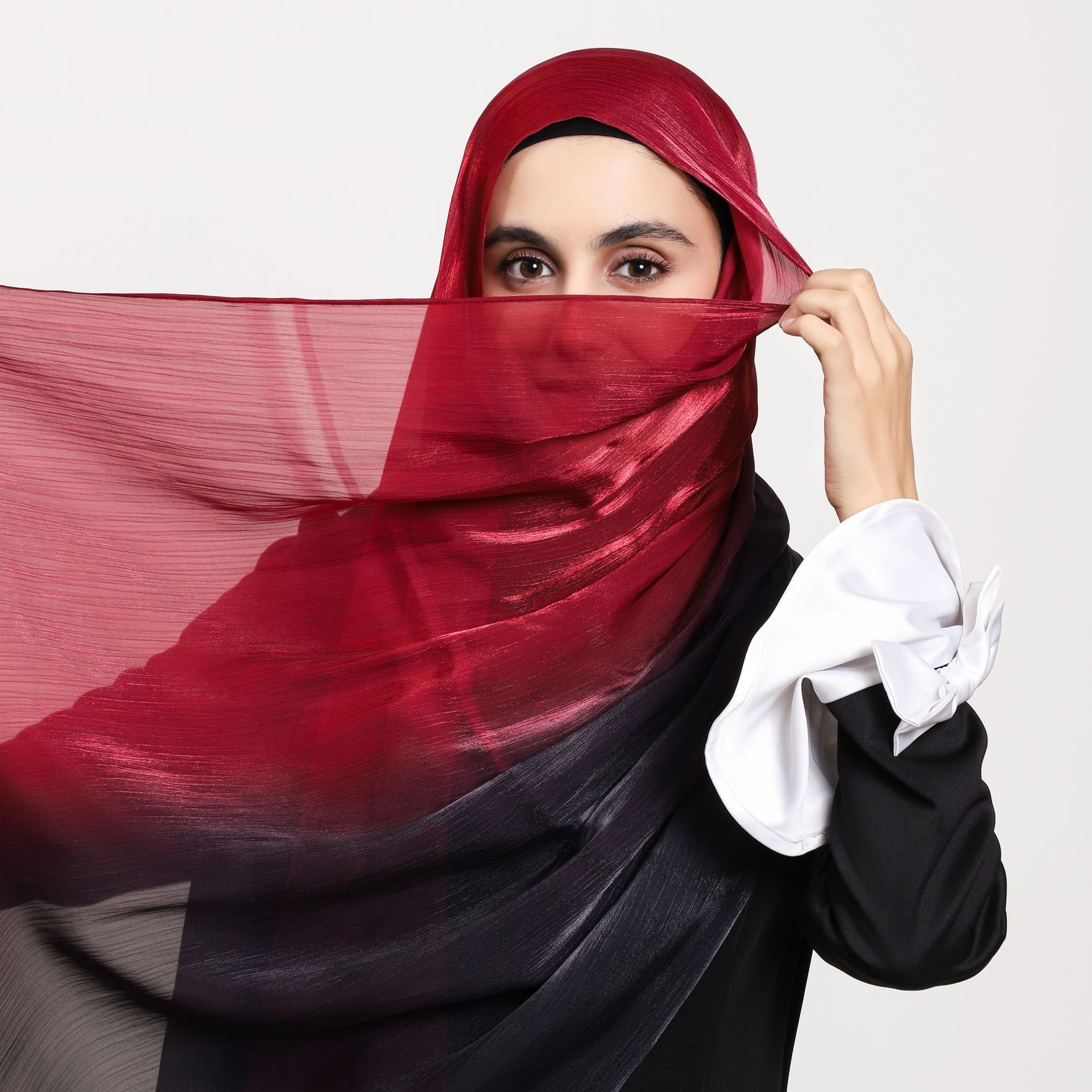 Women'S Fashion Jersey - Muslim Chiffon Hijab Scarf Women Long