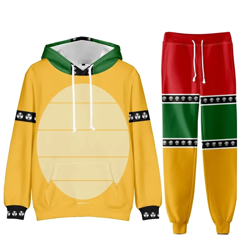 Women'S Fashion Hoodies - l2025l New Cosplay Super Brothers Bowser
