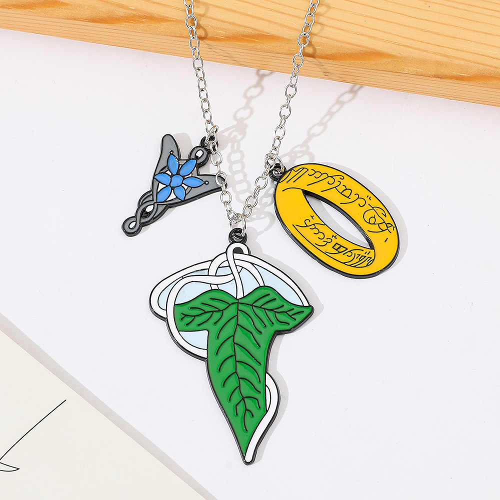 Women Fashion Rings - Lord of the Rings Elves Necklace