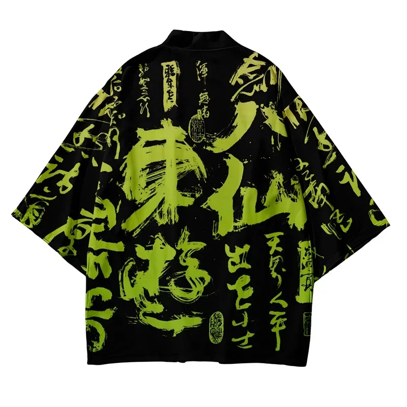 Kimono Cardigan Women - 3D Japanese Traditional Samurai Kimono Summer