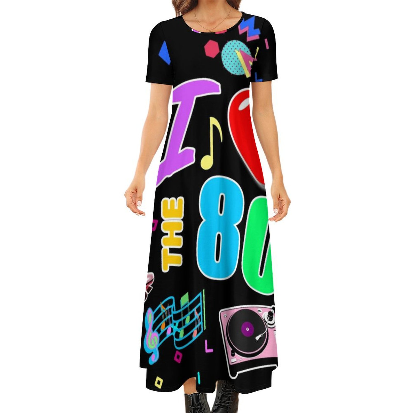 Women'S Fashion In The 80S - I Love The 80S Retro Heart