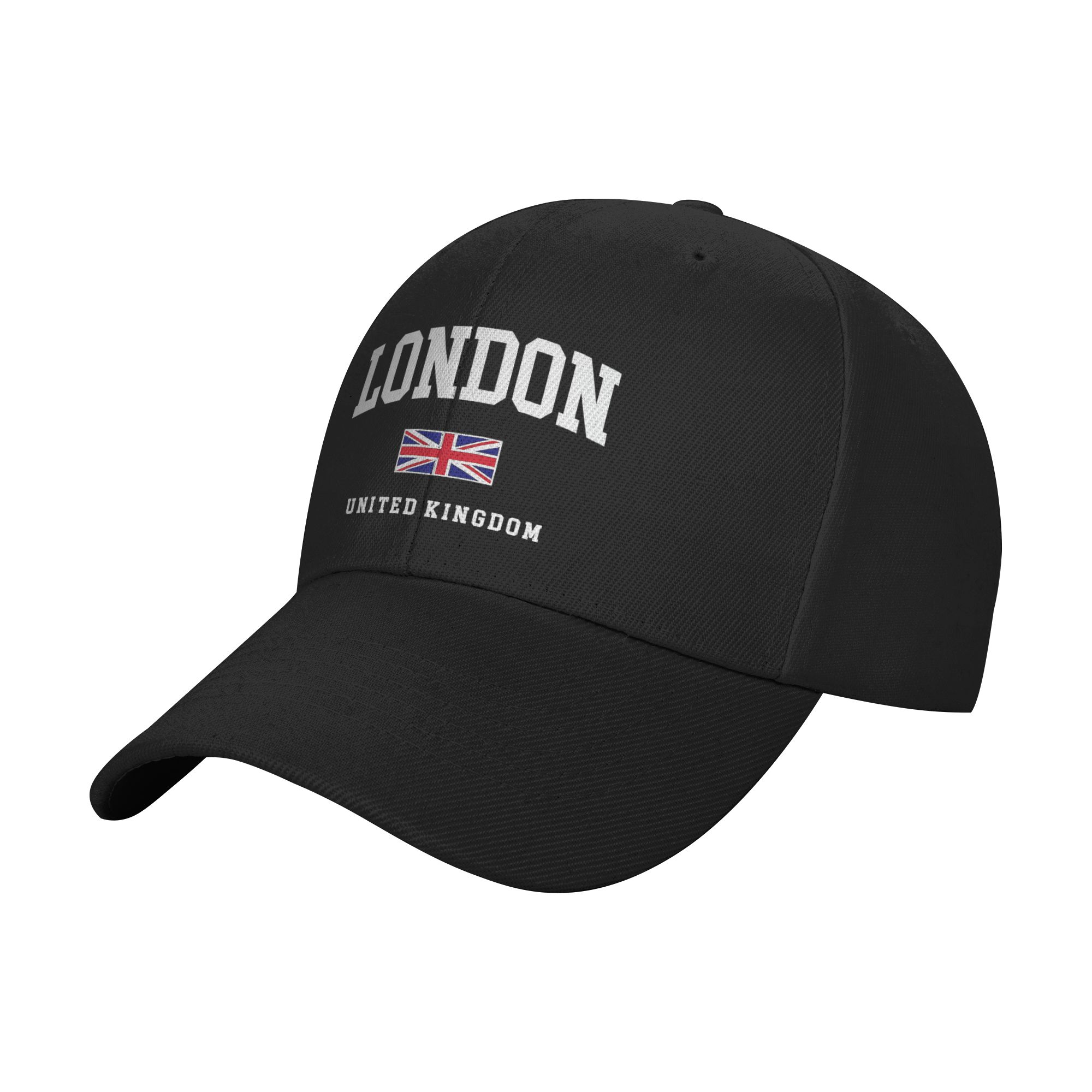 Women Fashion Uk - Minimal London Uk Flag Baseball Cap
