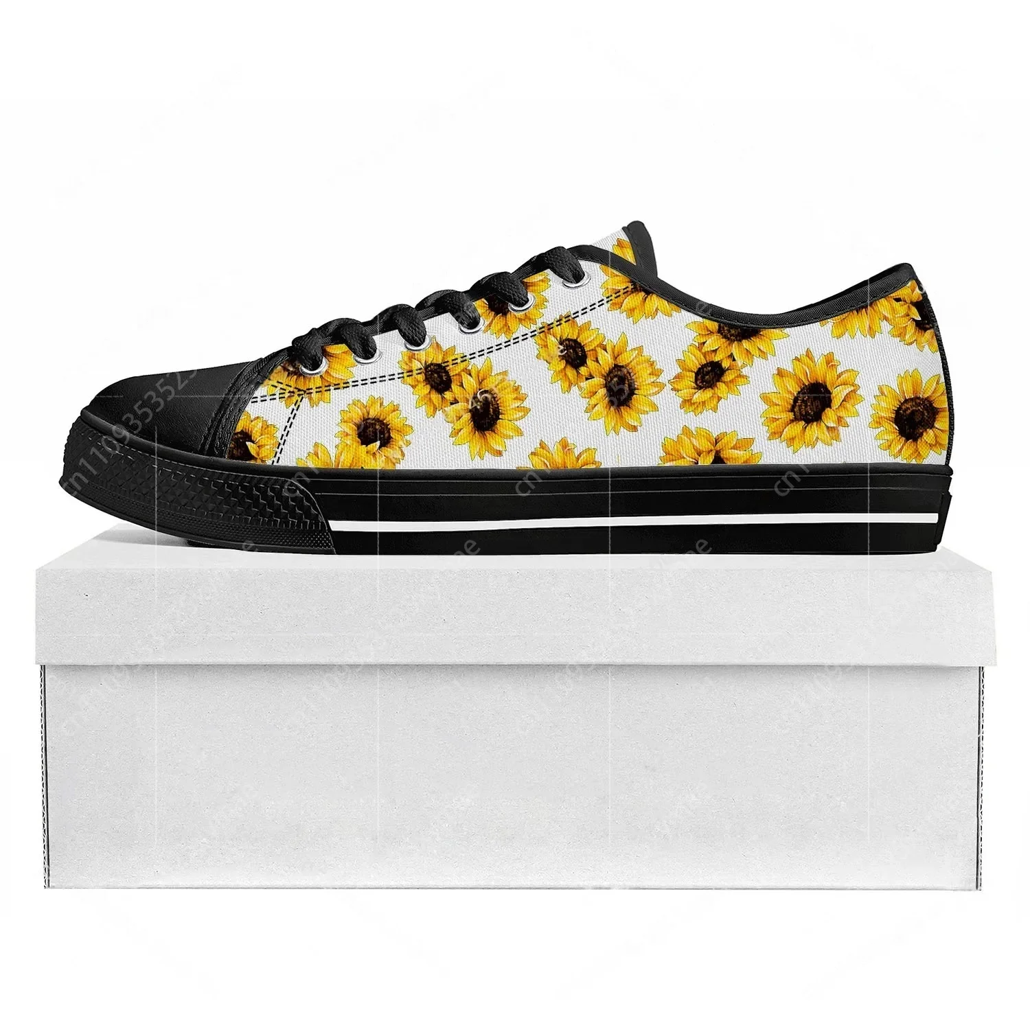 Sunflower Yellow Flower Low To - Women'S Yellow Fashion Sneakers review and price