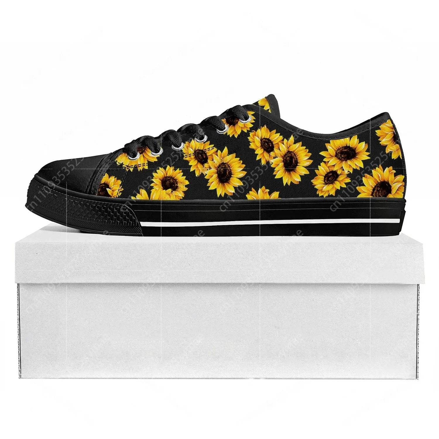 Sunflower Yellow Flower Low To - Women'S Yellow Fashion Sneakers review and price