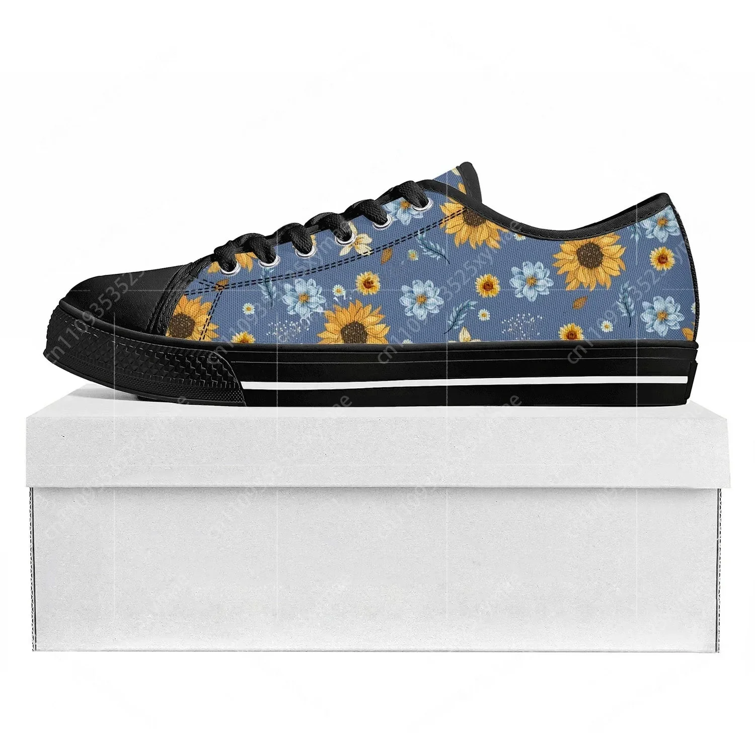 Sunflower Yellow Flower Low To - Women'S Yellow Fashion Sneakers review and price