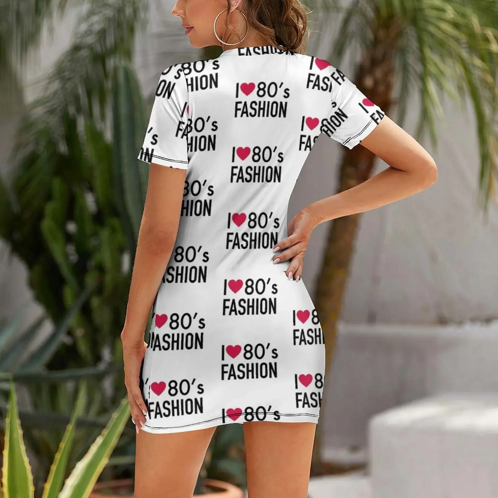 I love 80s fashion Short-Sleev - Women'S Fashion In The 80S review and price
