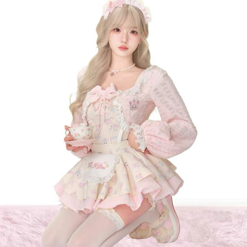Japanese Sweet Lolita Style 3  - Women'S Fashion Knitwear review and price