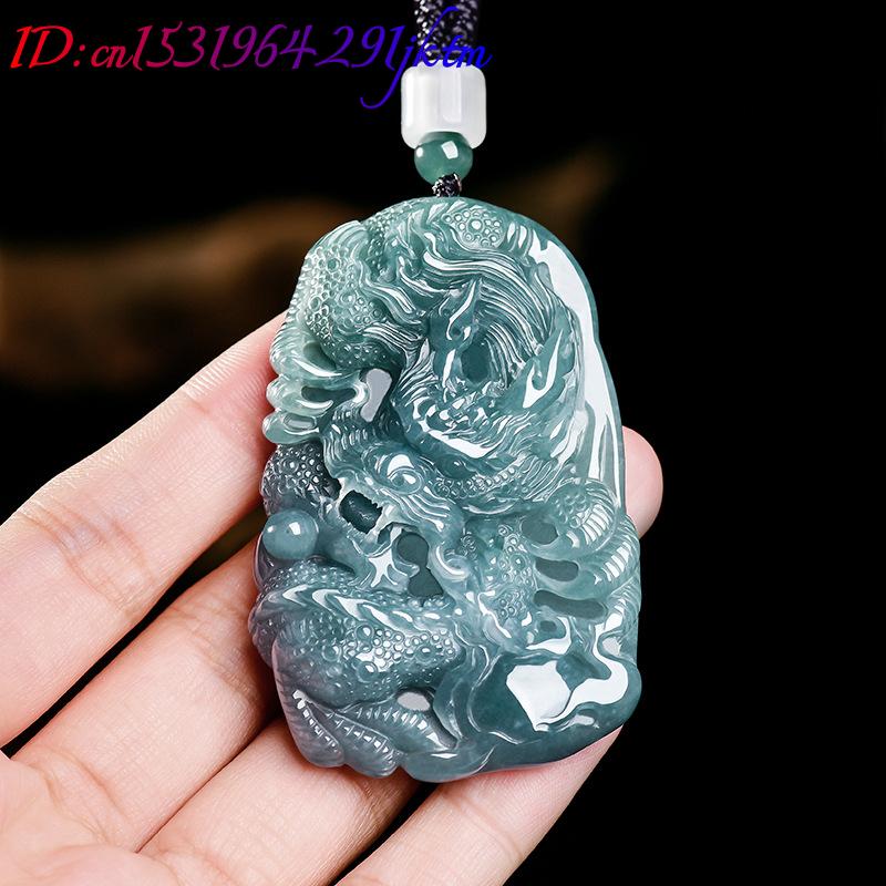 Natural Burmese Jadeite Dragon - Women Fashion Designer review and price