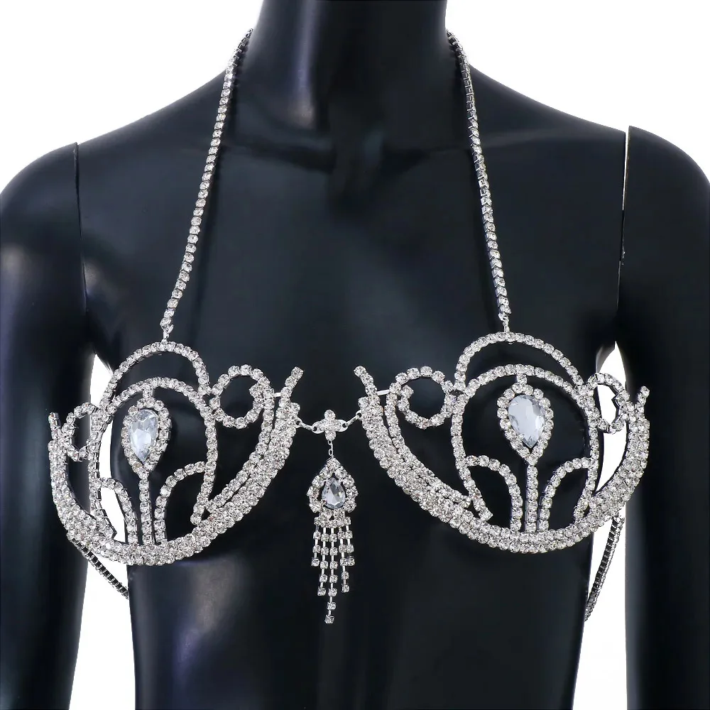 Luxury Rhinestone Bikini Bra G - Women'S Fashion Harness review and price