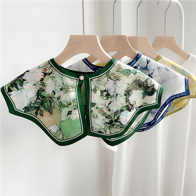 Fashion Floral Detachable Coll - Women'S Fashion Jersey review and price