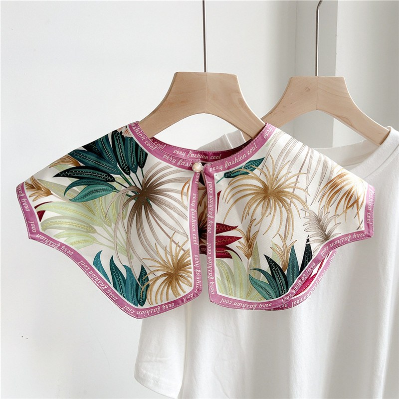 Fashion Floral Detachable Coll - Women'S Fashion Jersey review and price
