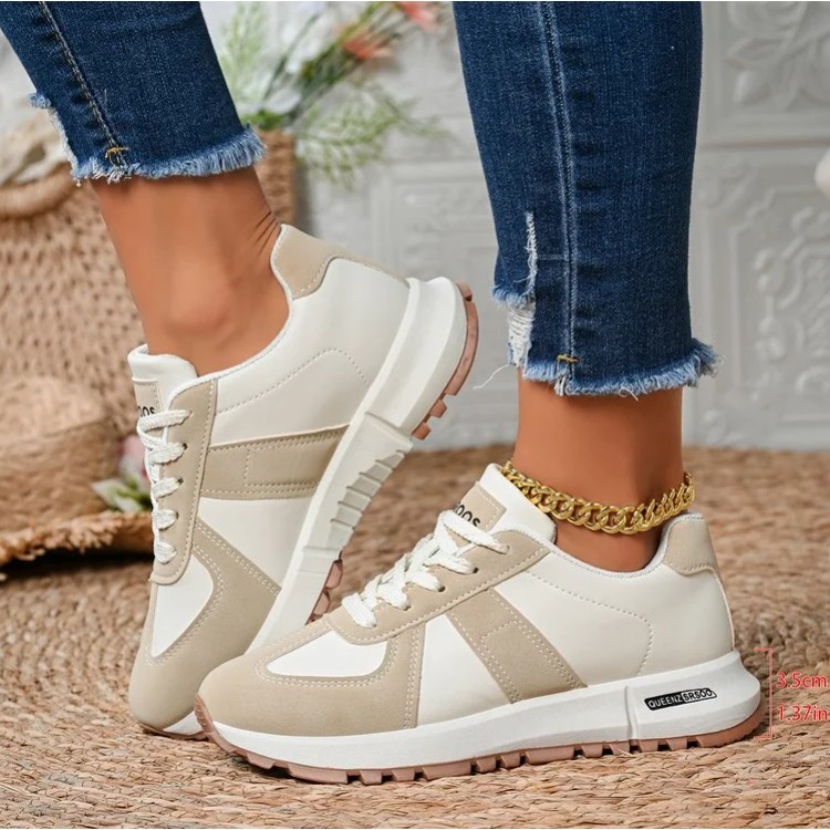 Fashion Striped Women's Lightw - Women'S Yellow Fashion Sneakers review and price