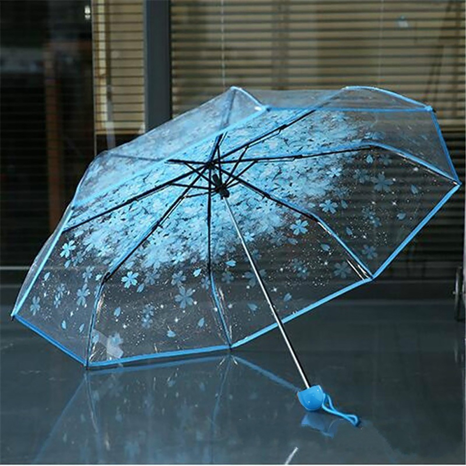 Sakura Transparent Folding Umb - Women'S Fashion Umbrella review and price