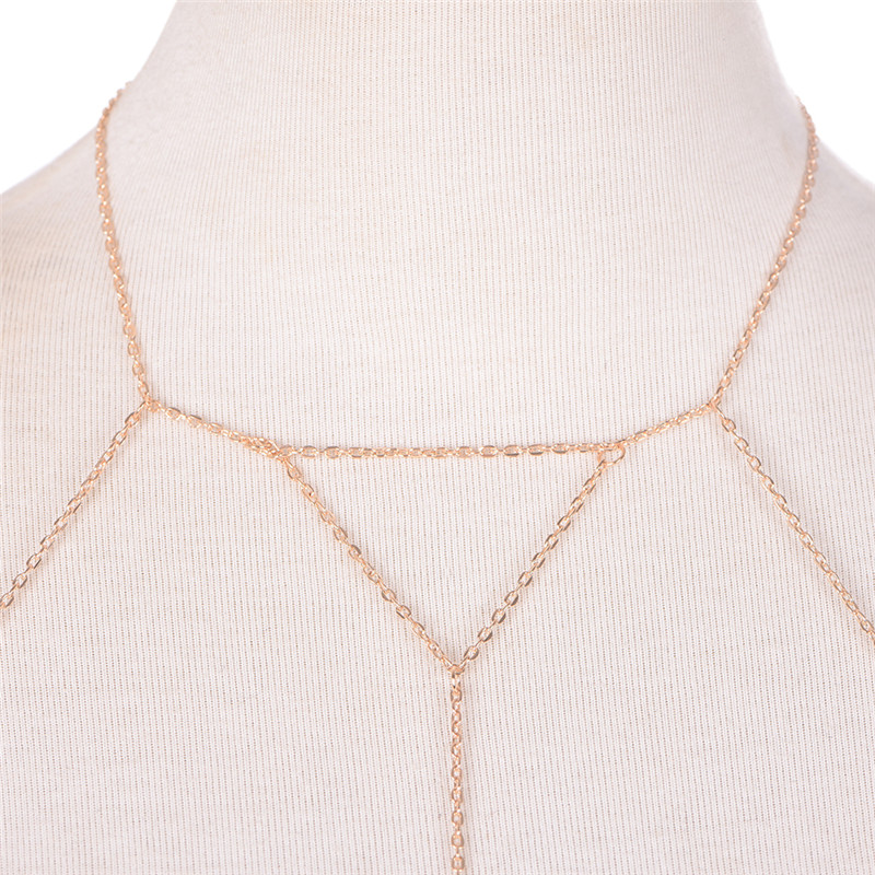 Gold Silver Fashion Link Chain - Women'S Fashion Harness review and price