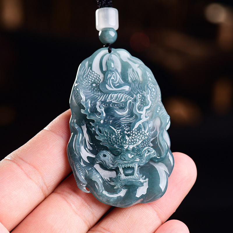 Natural Burmese Jadeite Dragon - Women Fashion Designer review and price