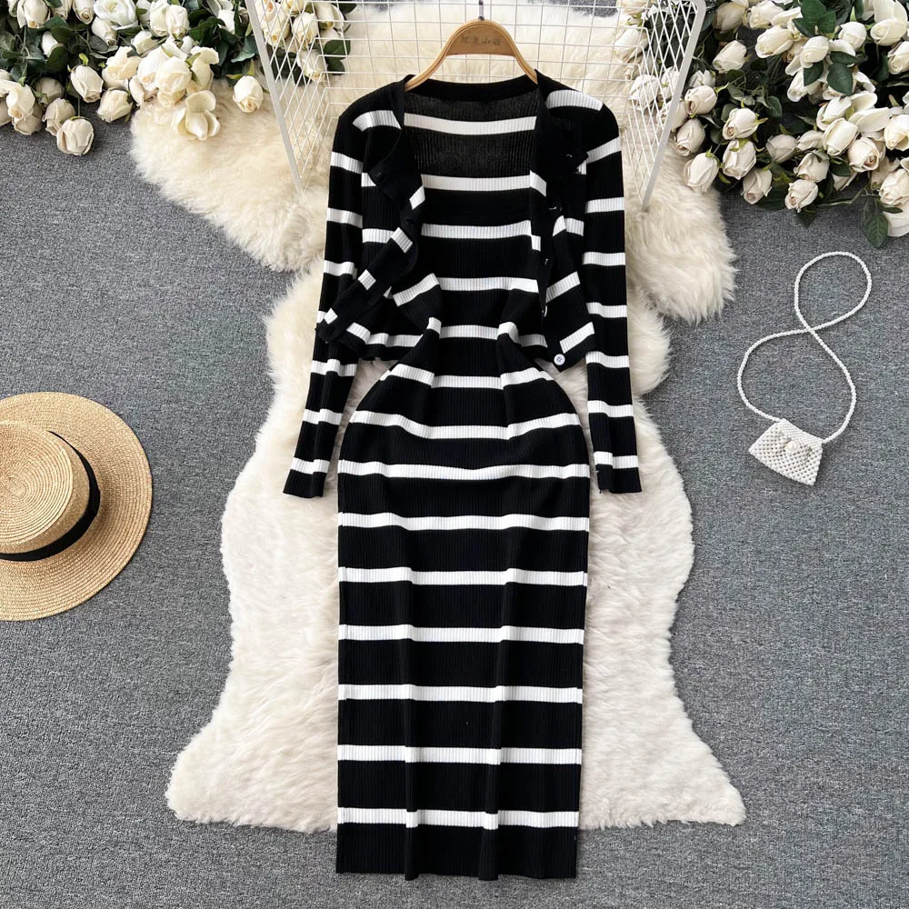 Korean Sweet Hit Color Patchwo - Longline Cardigan Knit review and price