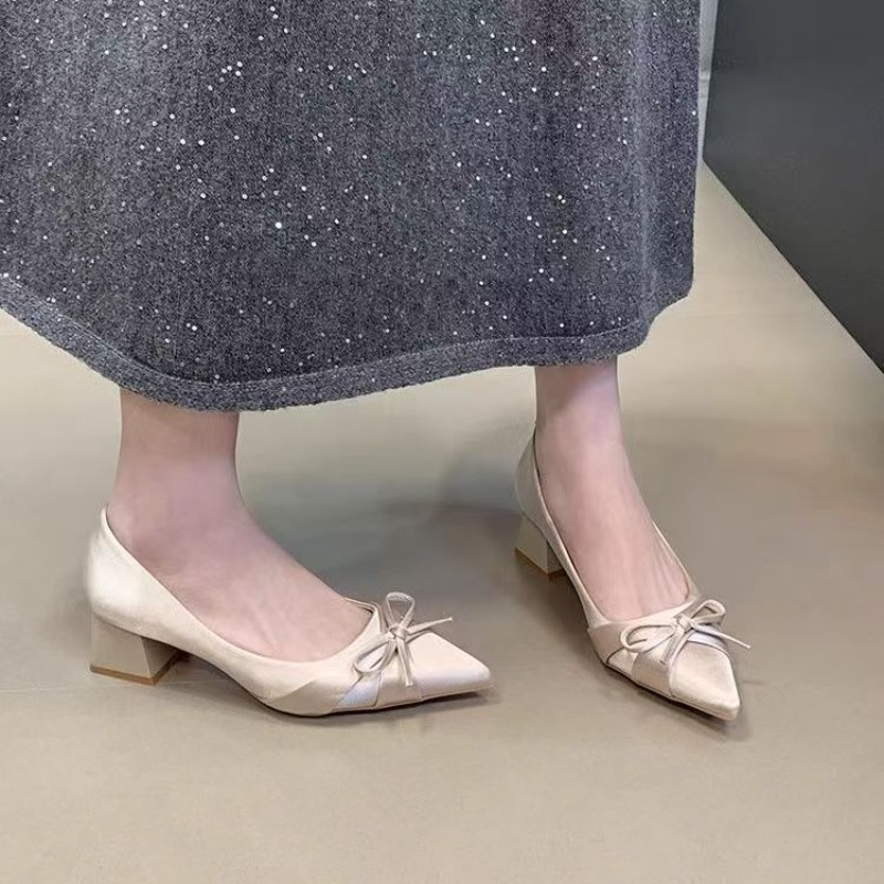 Retro Mid-length Single Shoes  - Fashion Women Belt review and price