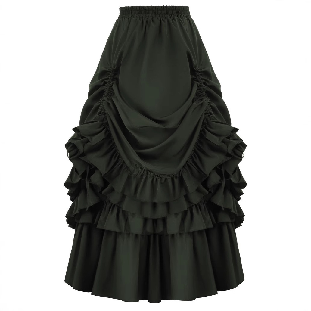 Retro Gothic Style Short Skirt - Women'S Fashion Renaissance Period review and price