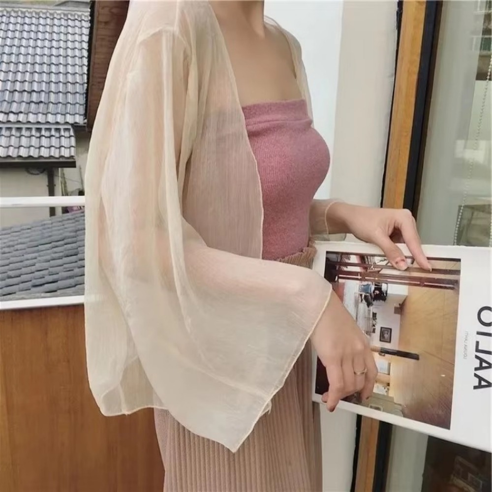 Summer Crinkle Women Cardigan  - Women'S Fashion Knitwear review and price