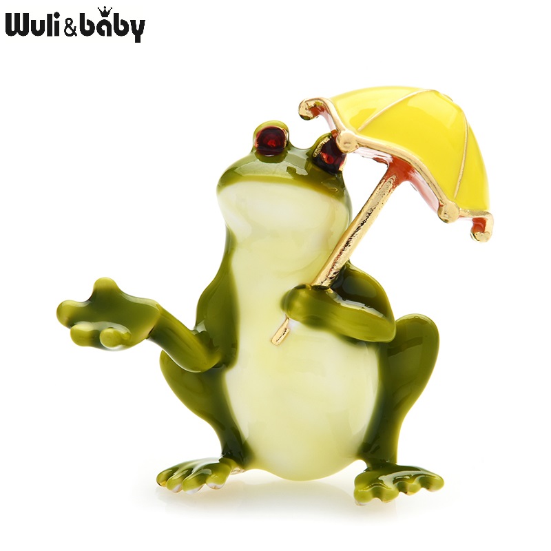 Wuli&baby Taking Umbrella Frog - Women'S Fashion Umbrella review and price