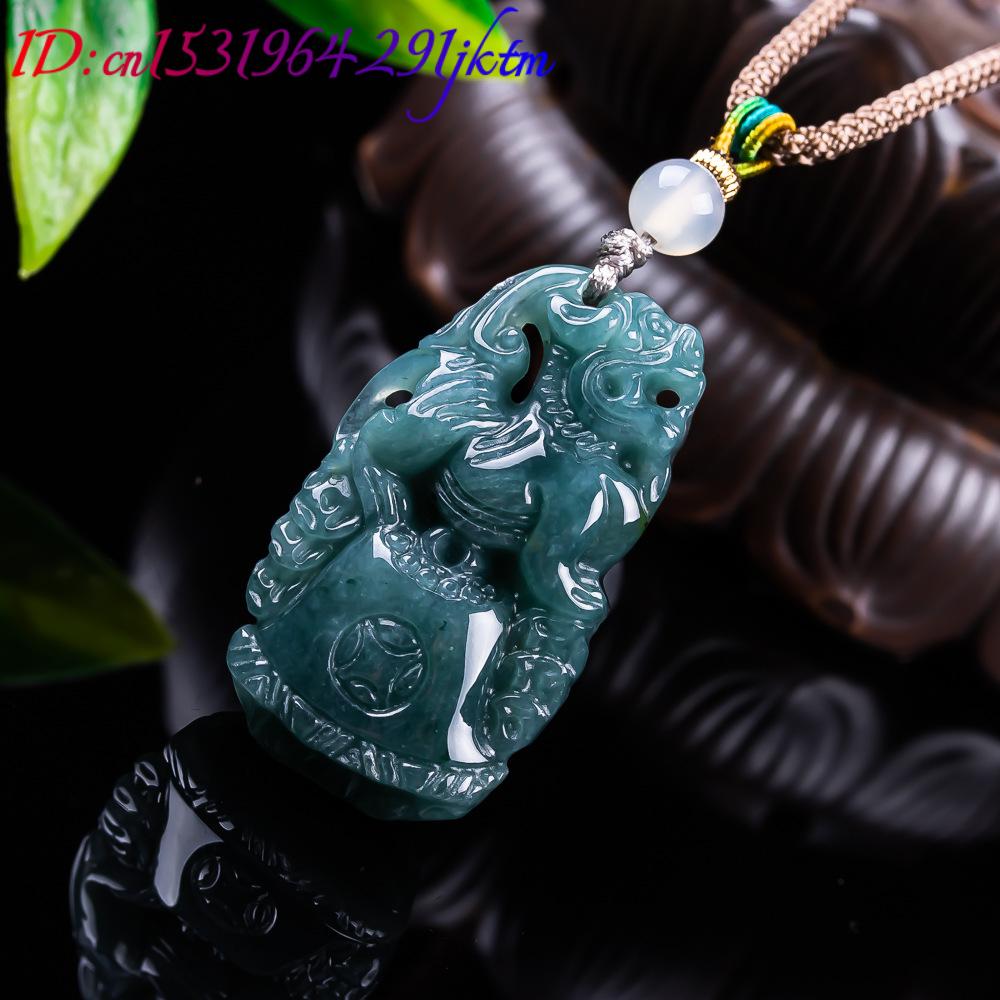 Burmese Jadeite Pixiu Pendant  - Women Fashion Designer review and price