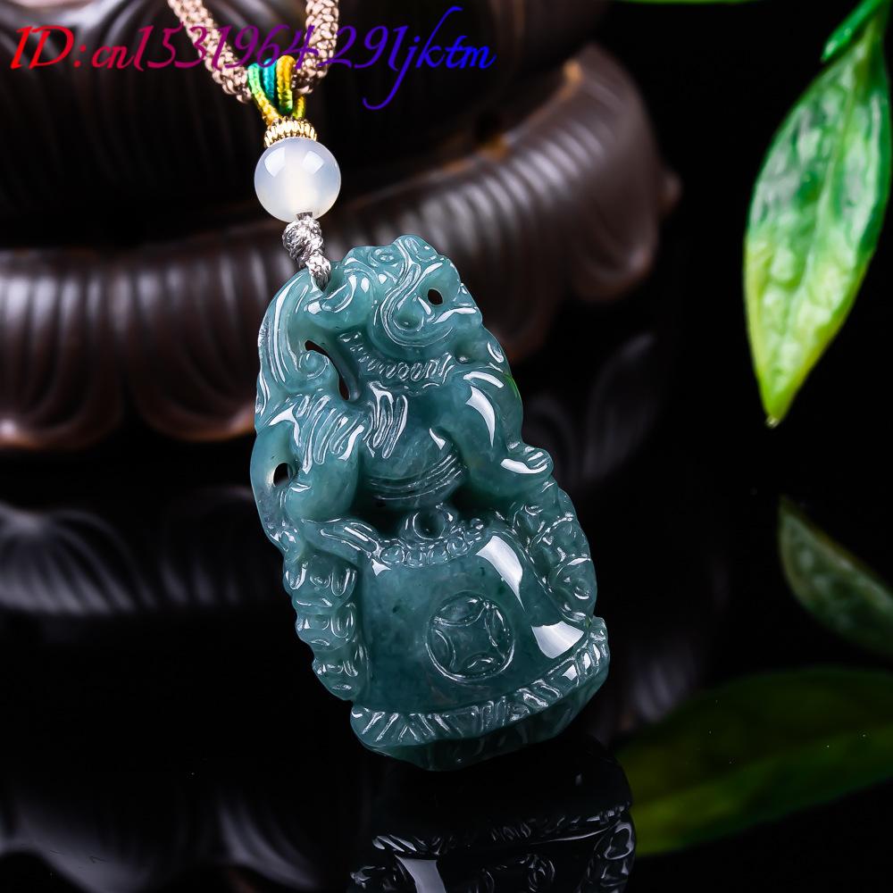 Burmese Jadeite Pixiu Pendant  - Women Fashion Designer review and price