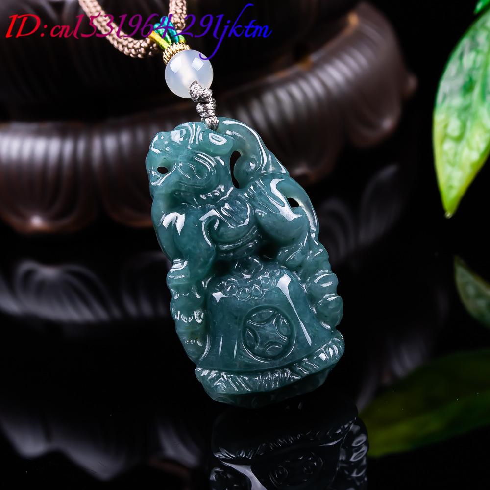 Burmese Jadeite Pixiu Pendant  - Women Fashion Designer review and price