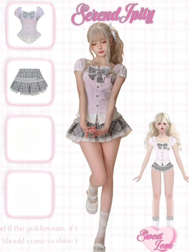 Gothic Y2k Vintage Preppy Styl - Women'S Fashion Knitwear review and price