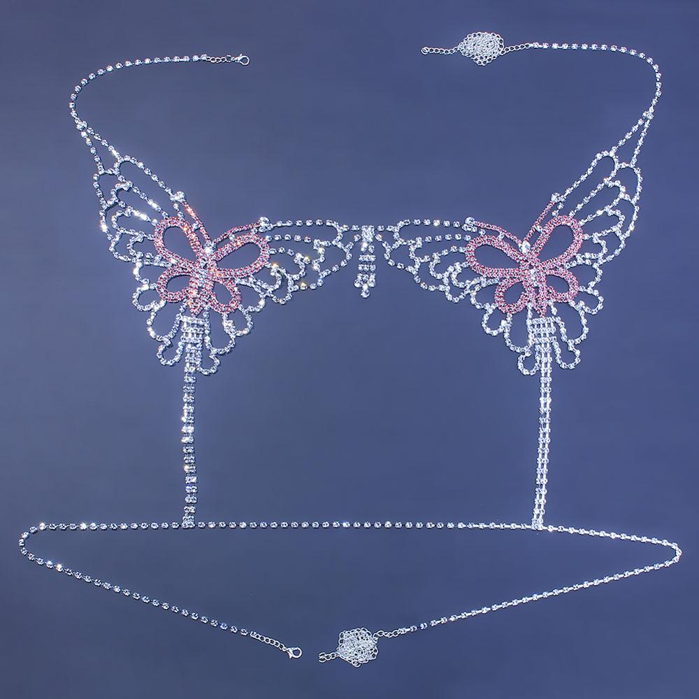 Sexy Butterfly Rhinestone Chai - Women'S Fashion Harness review and price