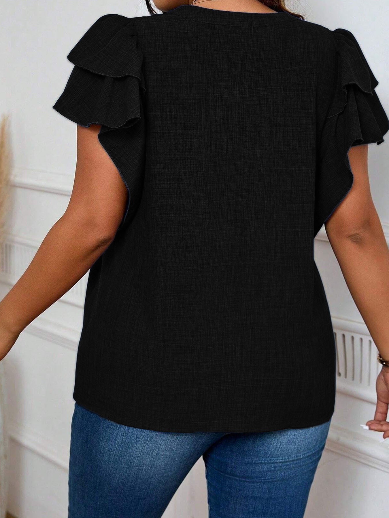 Women's Plus-Size Elegant Tier - Women'S Fashion Jersey review and price