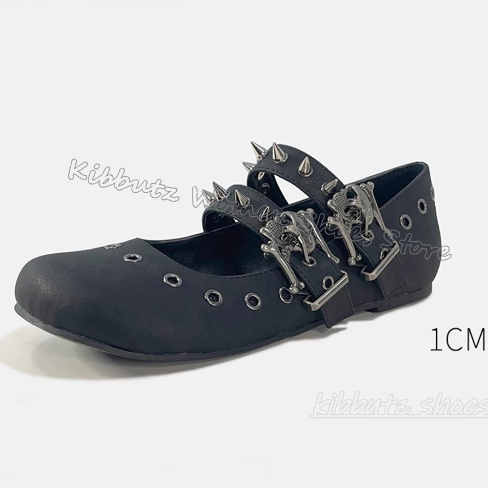 Gothic Ballet Pumps Punk Rock  - Fashion Women Belt review and price