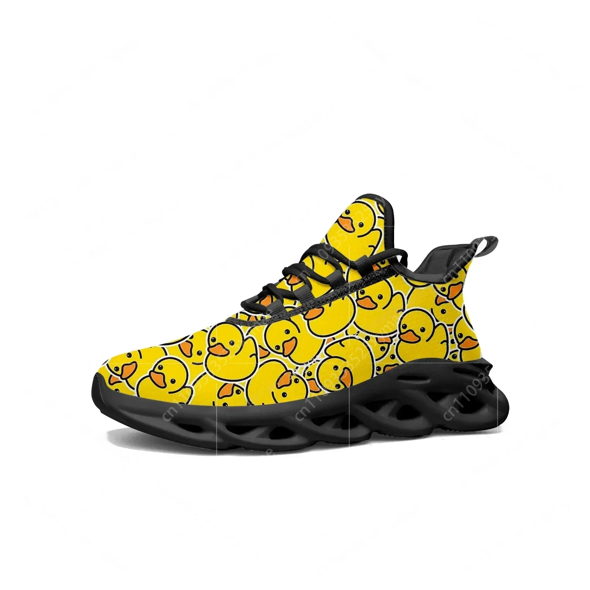 Yellow Duck Printed Flats Snea - Women'S Yellow Fashion Sneakers review and price