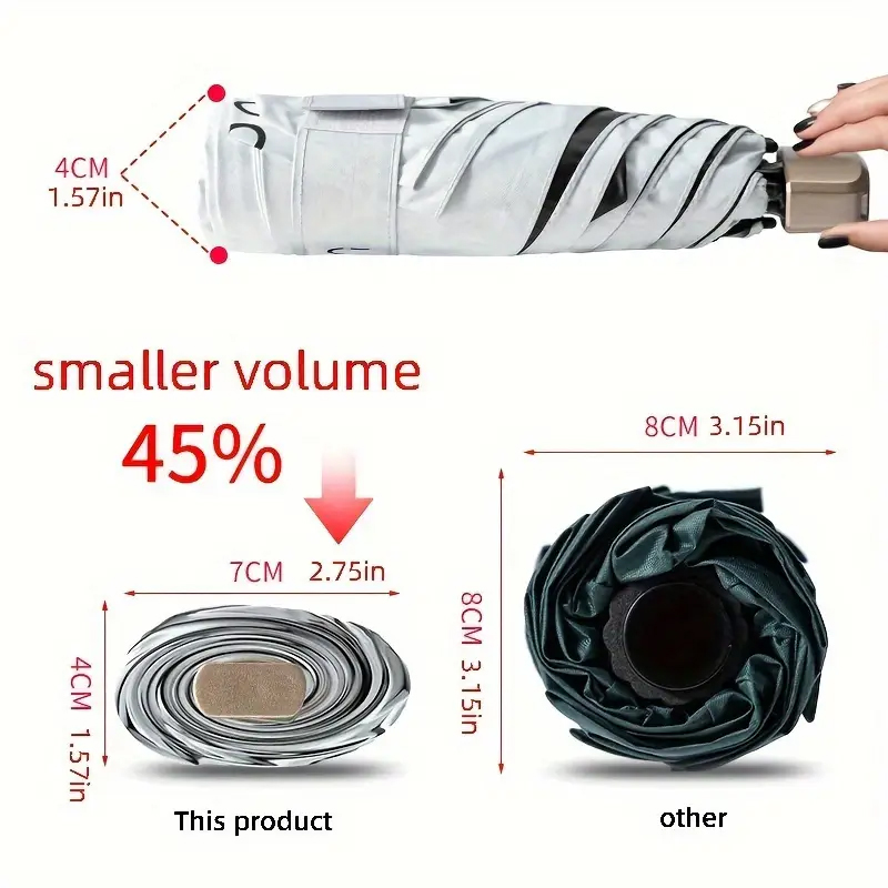 Small Folding Umbrella Sun Wom - Women'S Fashion Umbrella review and price