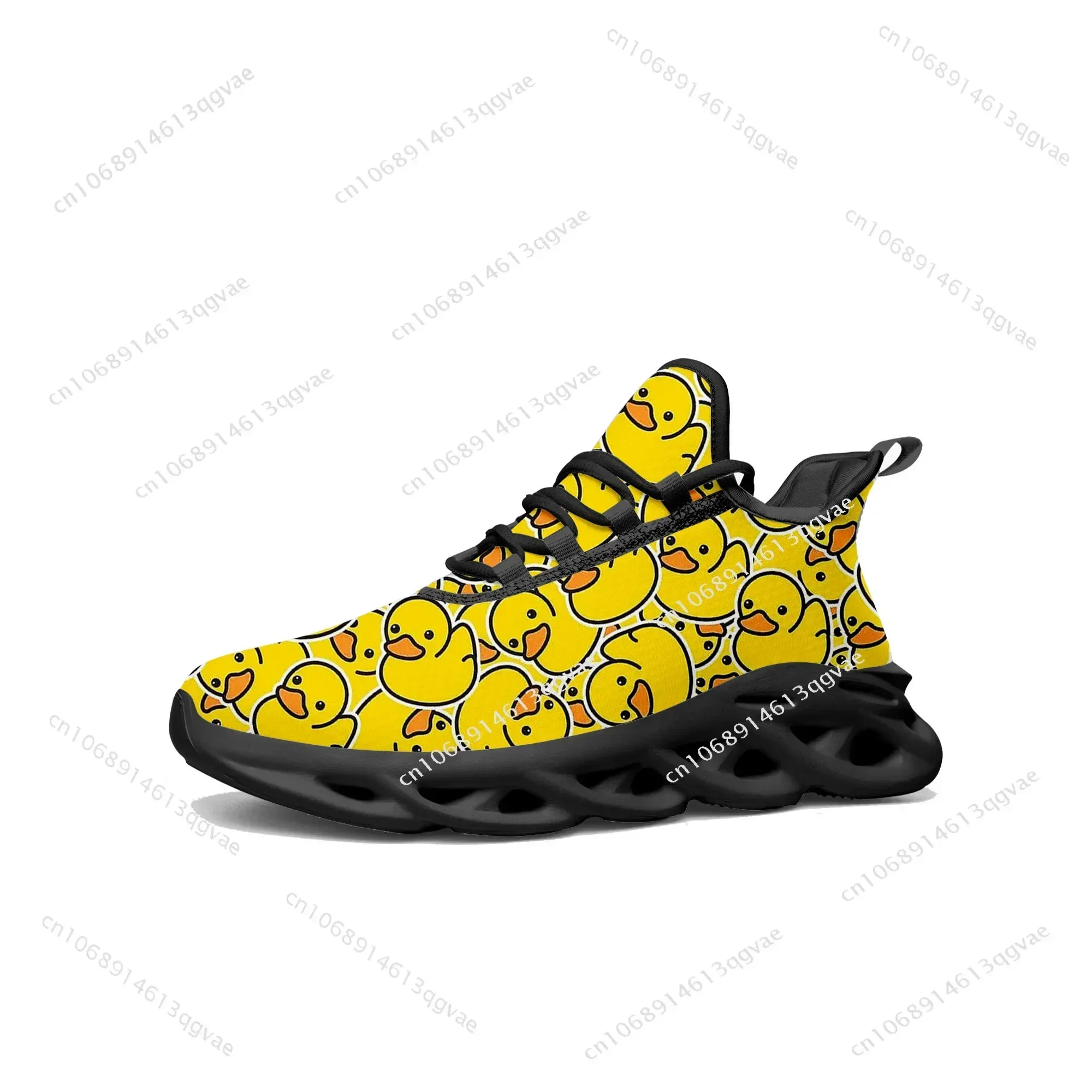 Yellow Duck Printed Flats Snea - Women'S Yellow Fashion Sneakers review and price