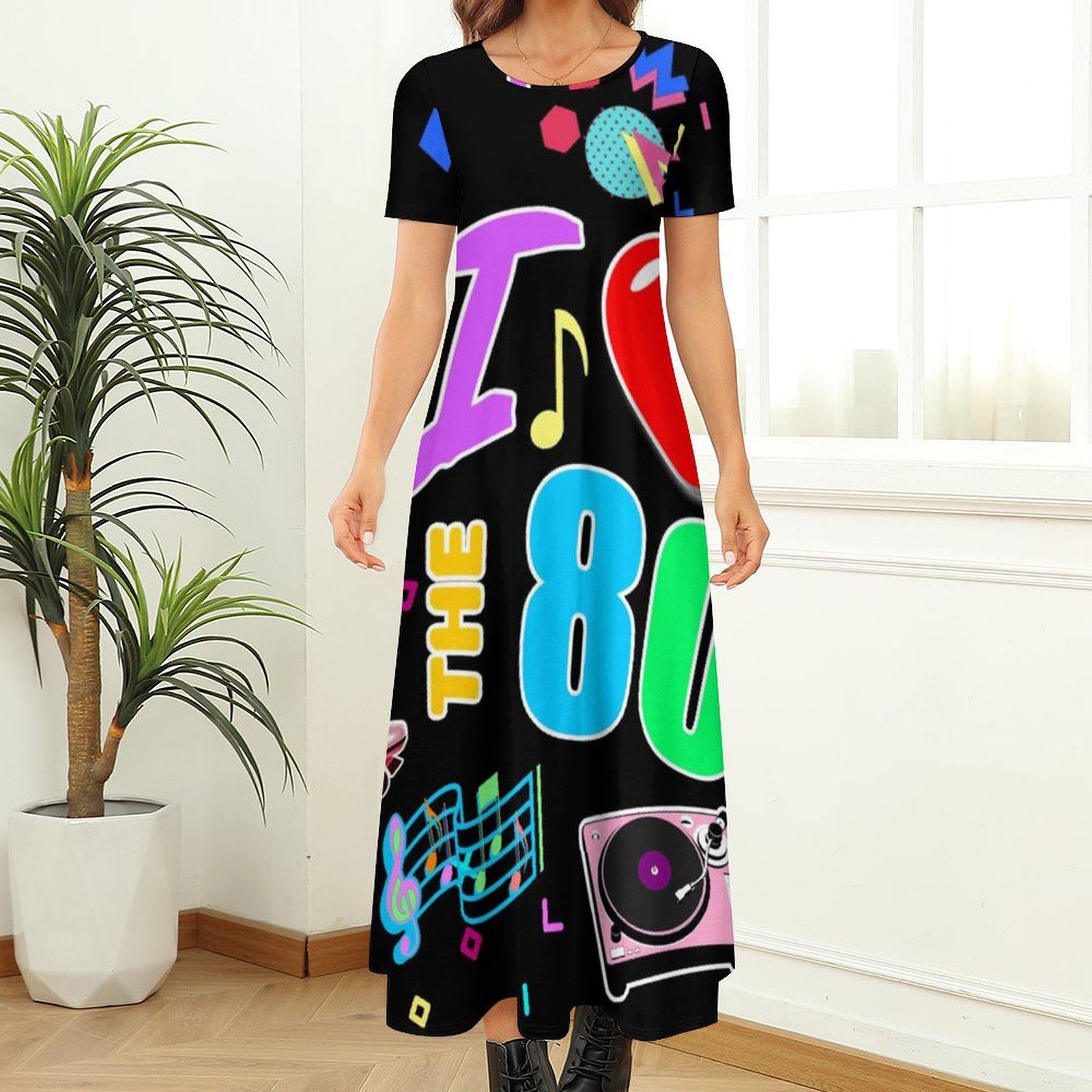 I Love The 80S Retro Heart Dre - Women'S Fashion In The 80S review and price
