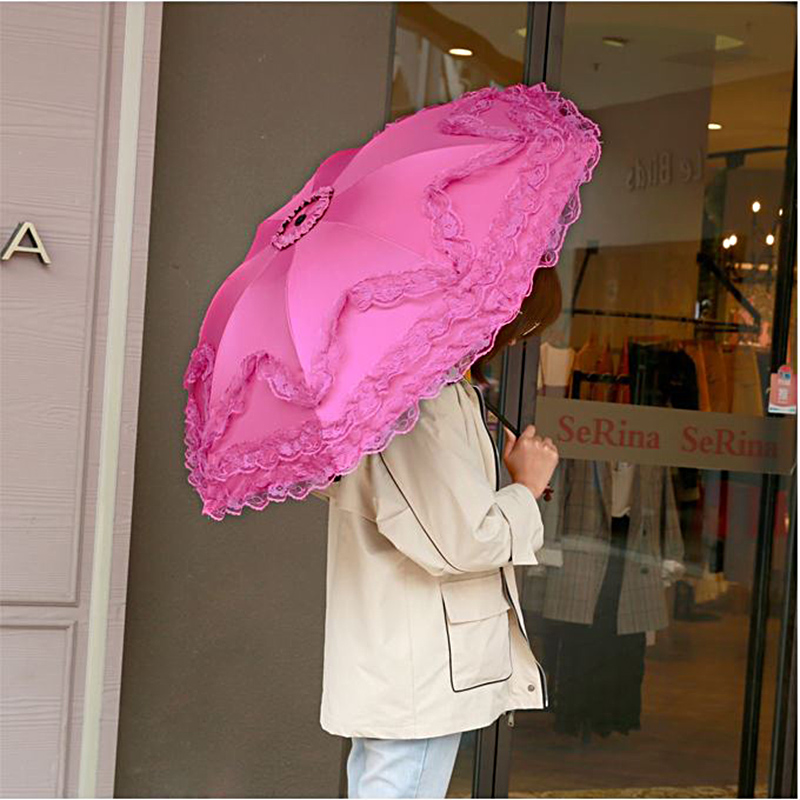 Fashion Lace Sun Umbrella Stro - Women'S Fashion Umbrella review and price