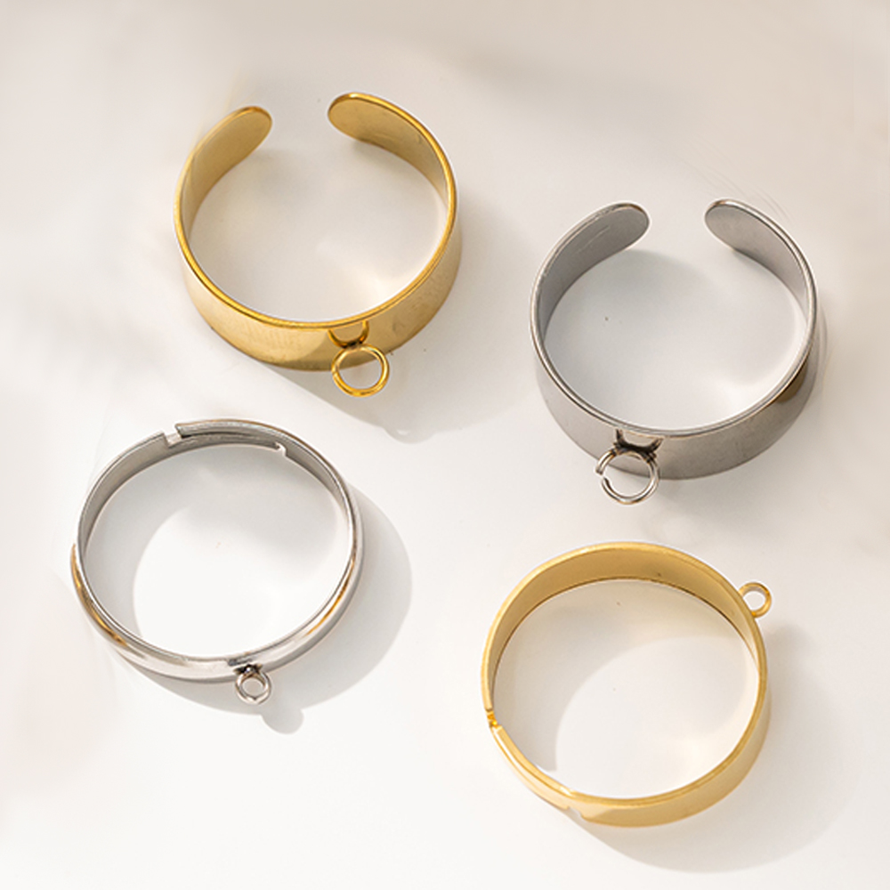 5pcs/Lot Stainless Steel Gold  - Women Fashion Rings review and price