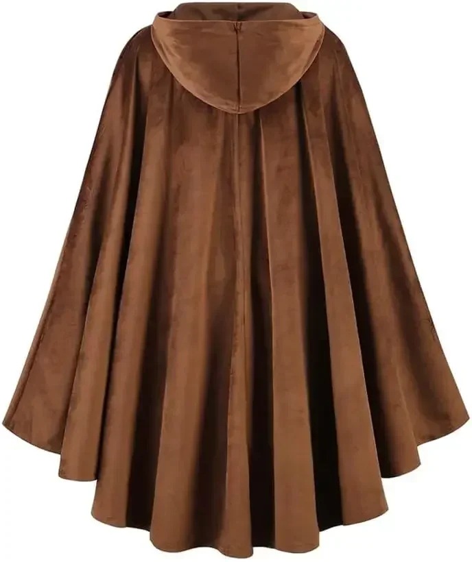 Men's Velvet Hooded Cloak Rena - Women'S Fashion Renaissance Period review and price