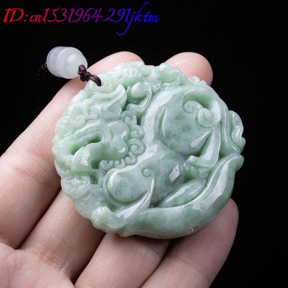 Natural Myanmar Jadeite Pixiu  - Women Fashion Designer review and price