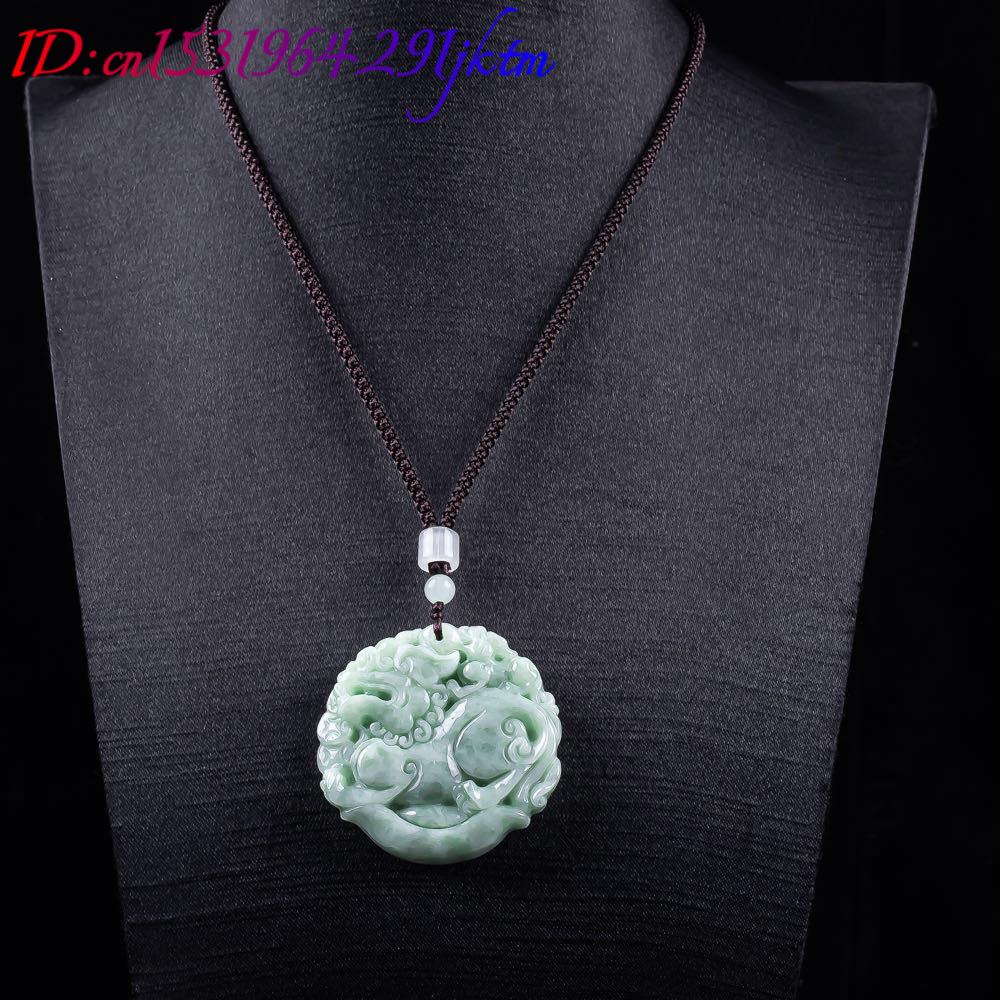 Natural Myanmar Jadeite Pixiu  - Women Fashion Designer review and price