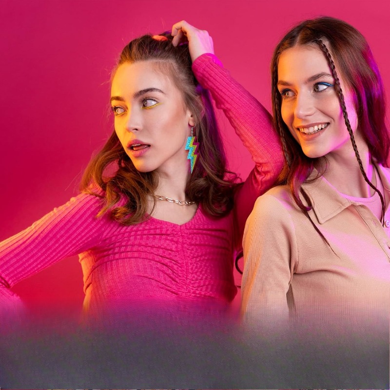 80s Neon Earrings for Women Ac - Women'S Fashion In The 80S review and price