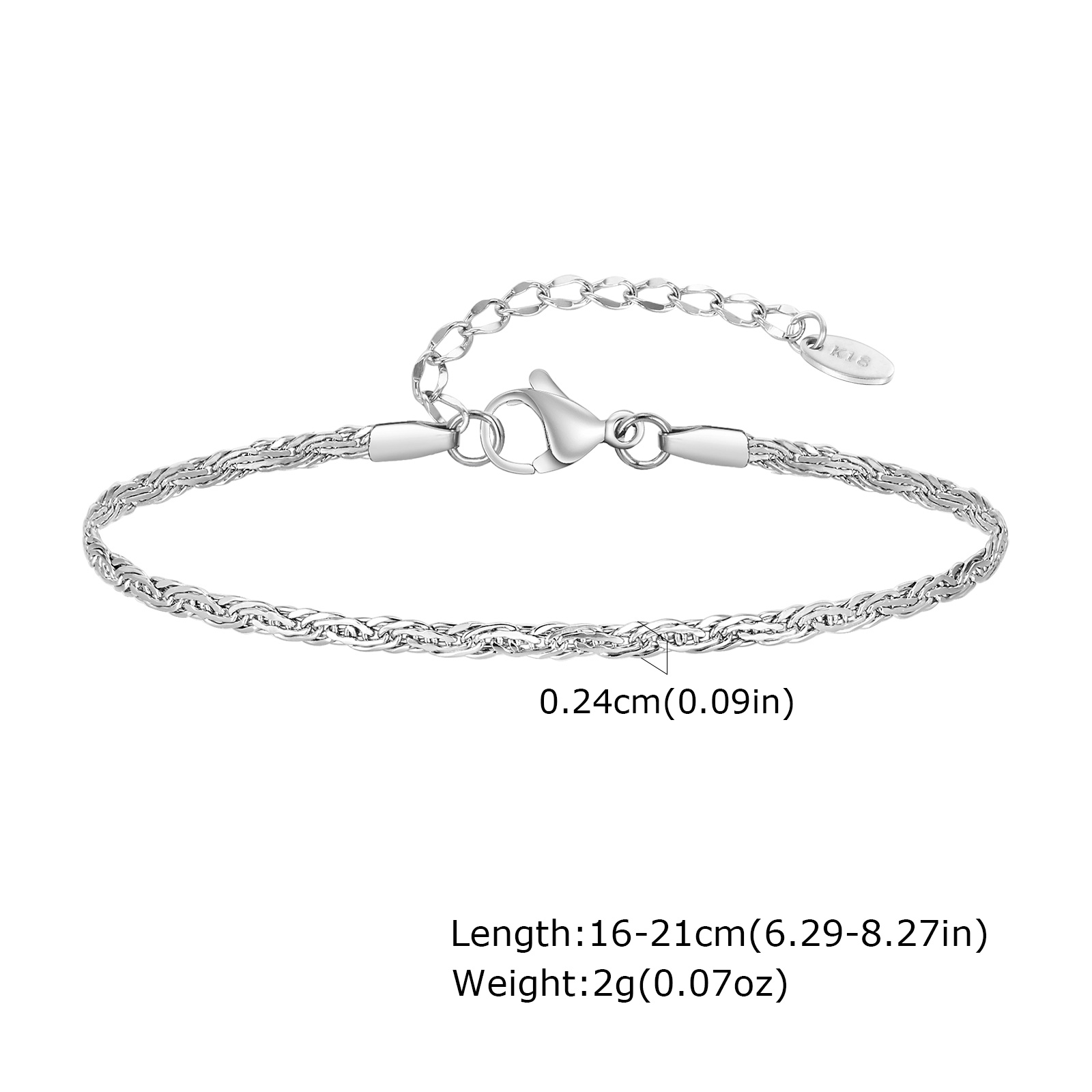 16-21CM Adjustable Bracelets G - Women'S Fashion In The 1940S review and price