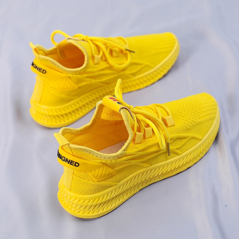 2026 Fashion Spring Female Sne - Women'S Yellow Fashion Sneakers review and price