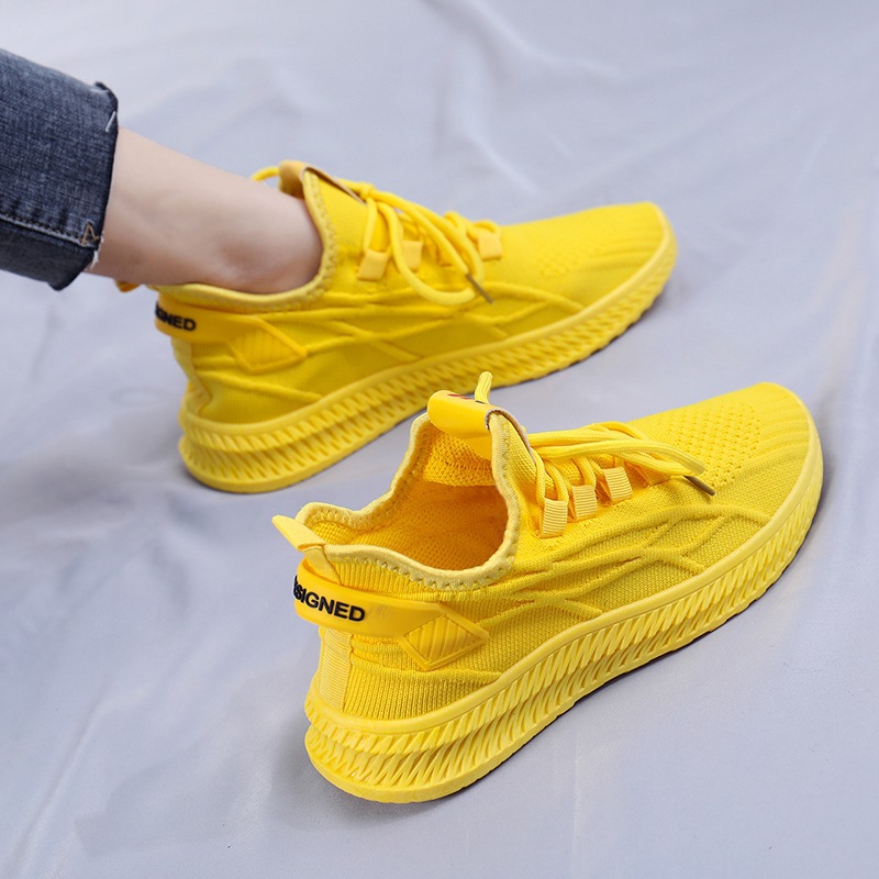 2026 Fashion Spring Female Sne - Women'S Yellow Fashion Sneakers review and price
